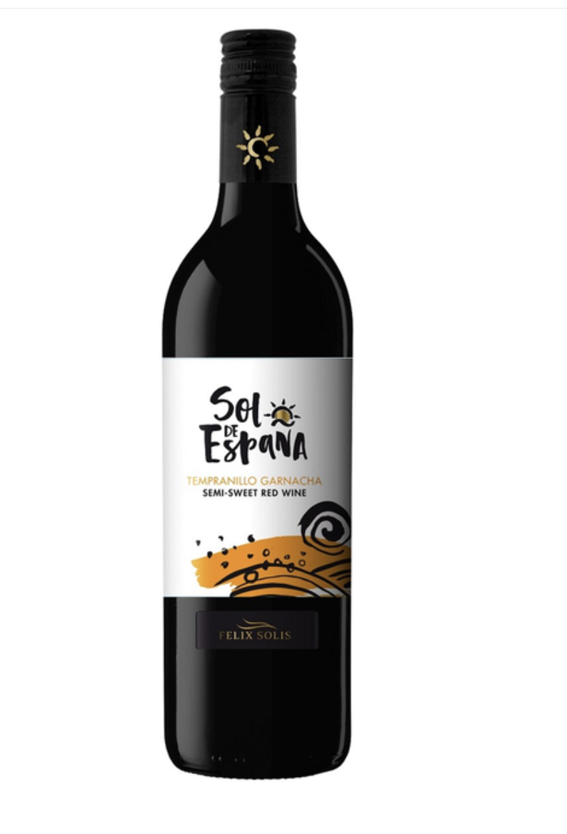 Вино ТМ Сол Де Іспана н/сол черв Темпранільо и Гарнача 11,5% 0,75л